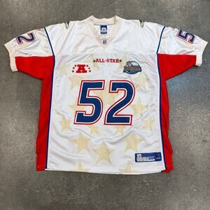 Ray Lewis Pro Bowl Reebok Jersey Size 54 Authentic NFL Baltimore Ravens 2004 AFC